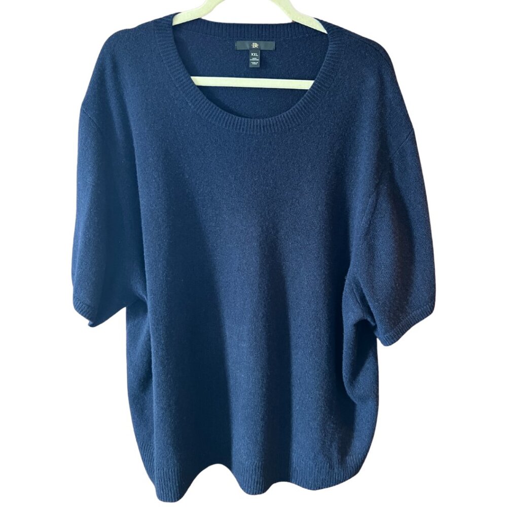 NWOT Banana Republic Cashmere Short Sleeve Sweater XXL